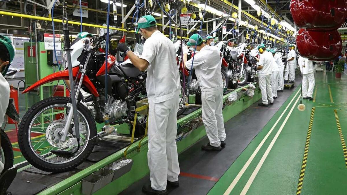 Produção de motos no Brasil tem o melhor resultado em 7 anos
