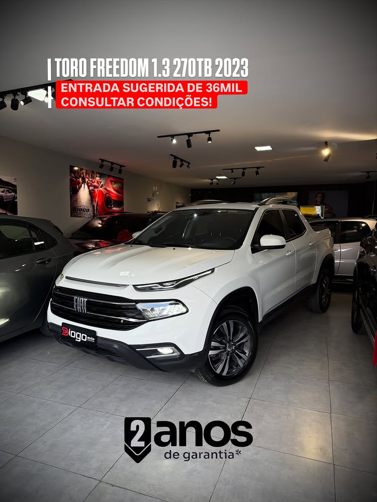 Fiat Toro Freedom 1.3 Turbo Flex Aut 2023