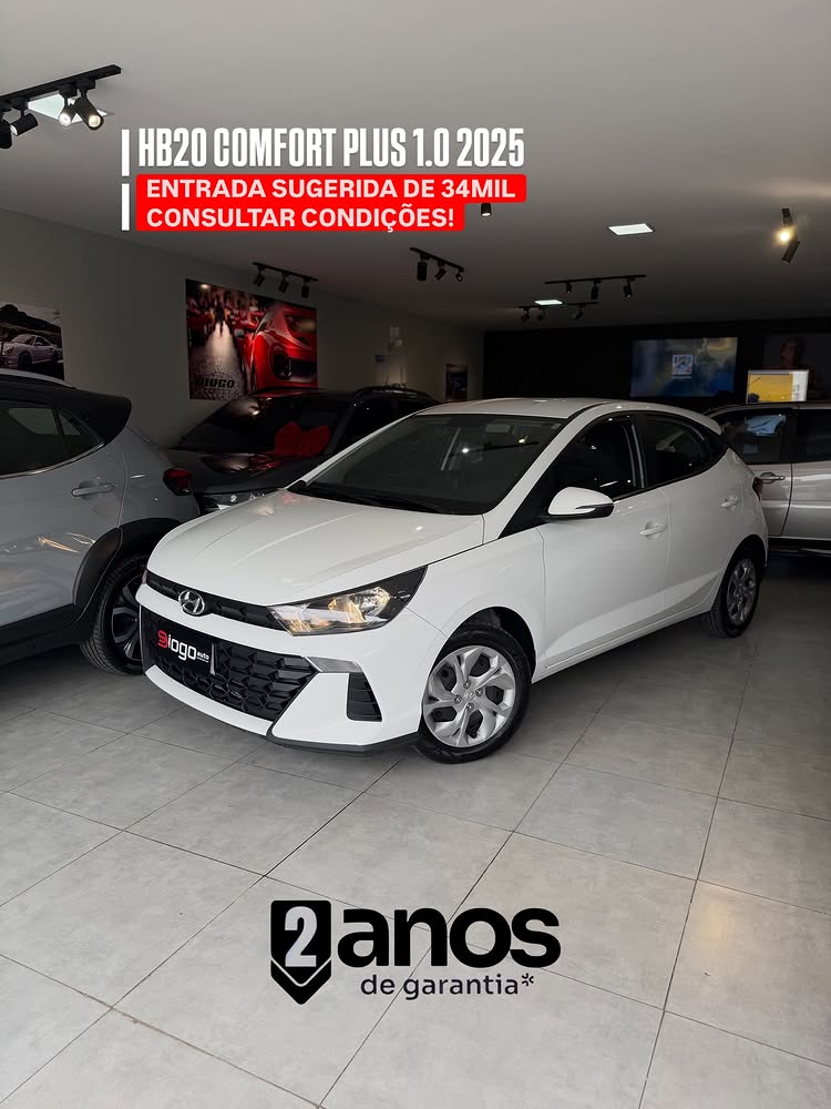 Hyundai HB20 Comfort Plus 1.0 2025