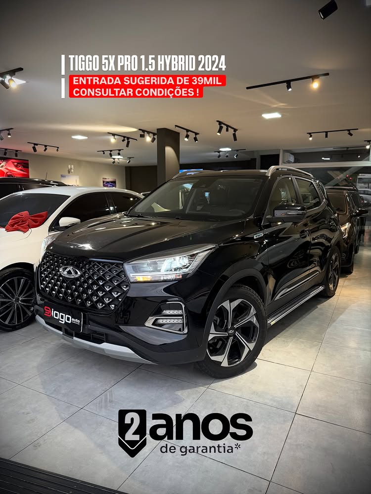 Chery Tiggo 5X Pro 1.5 Turbo Hybrid Aut 2024