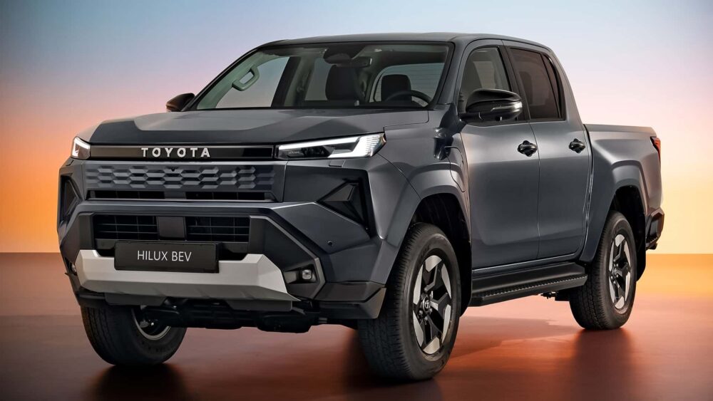Essa é a nova geração da Toyota Hilux, que agora também é elétrica