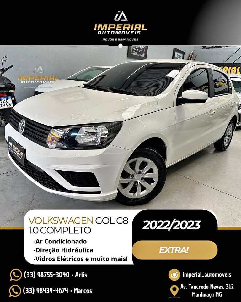 VOLKSWAGEN GOL G8 1.0 MPI 2022/2023