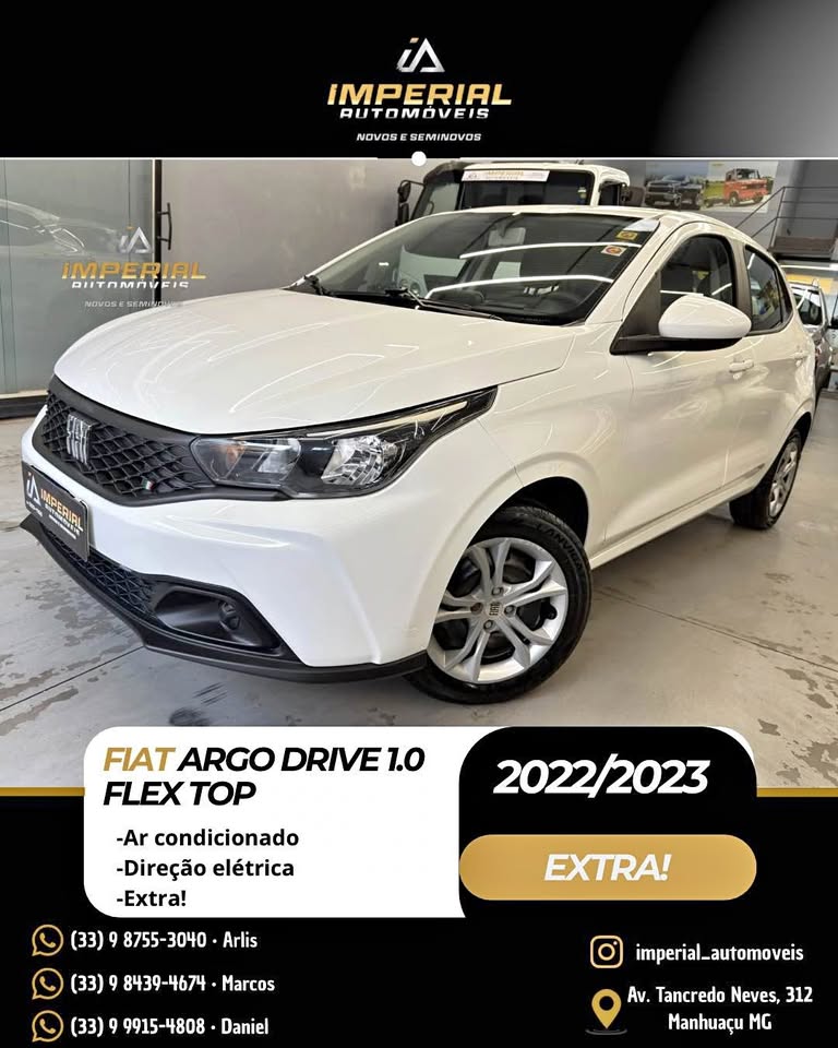 FIAT ARGO DRIVE 1.0 2022/2023
