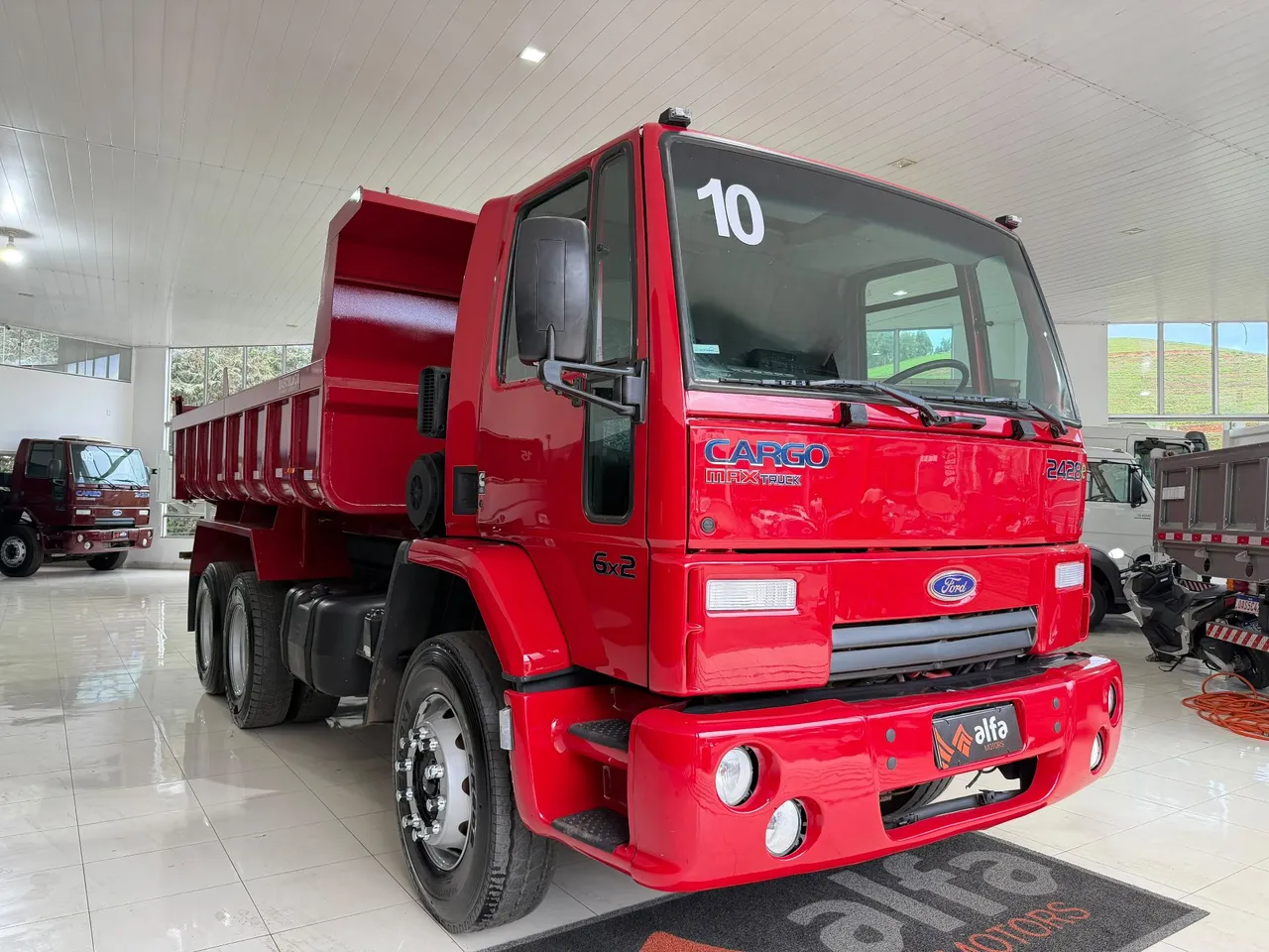 FORD CARGO 2428 6X2 CAÇAMBA ZERO 2010