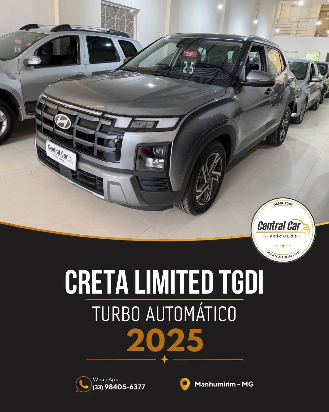 HYUNDAI CRETA LIMITED TURBO TGDI AUT 2025