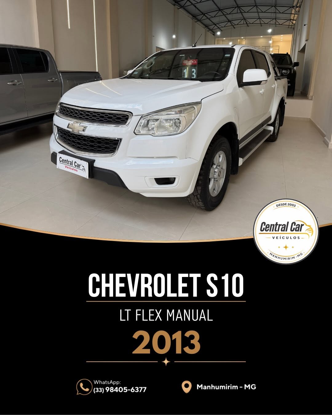 CHEVROLET S10 LT FLEX MANUAL 2013