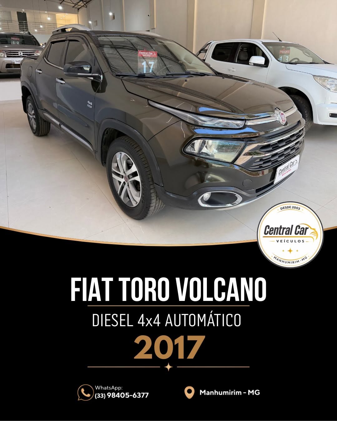FIAT TORO VOLCANO DIESEL 4×4 AUT 2017