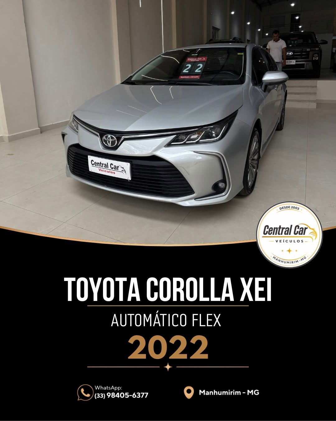 TOYOTA COROLLA XEI 2.0 AUT 2022