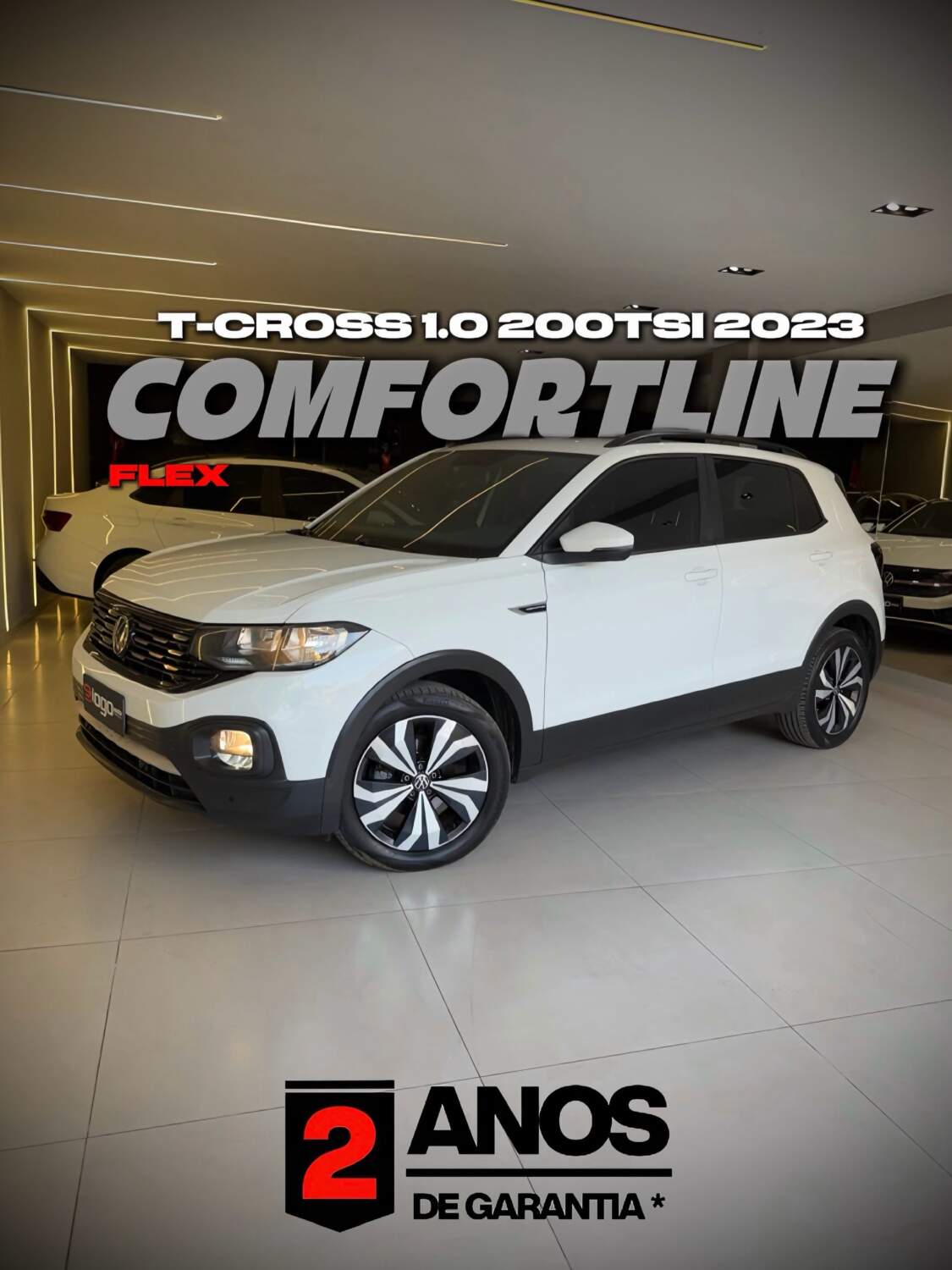 VOLKSWAGEN T-CROSS COMFORTLINE 200 TSI AUT 2023