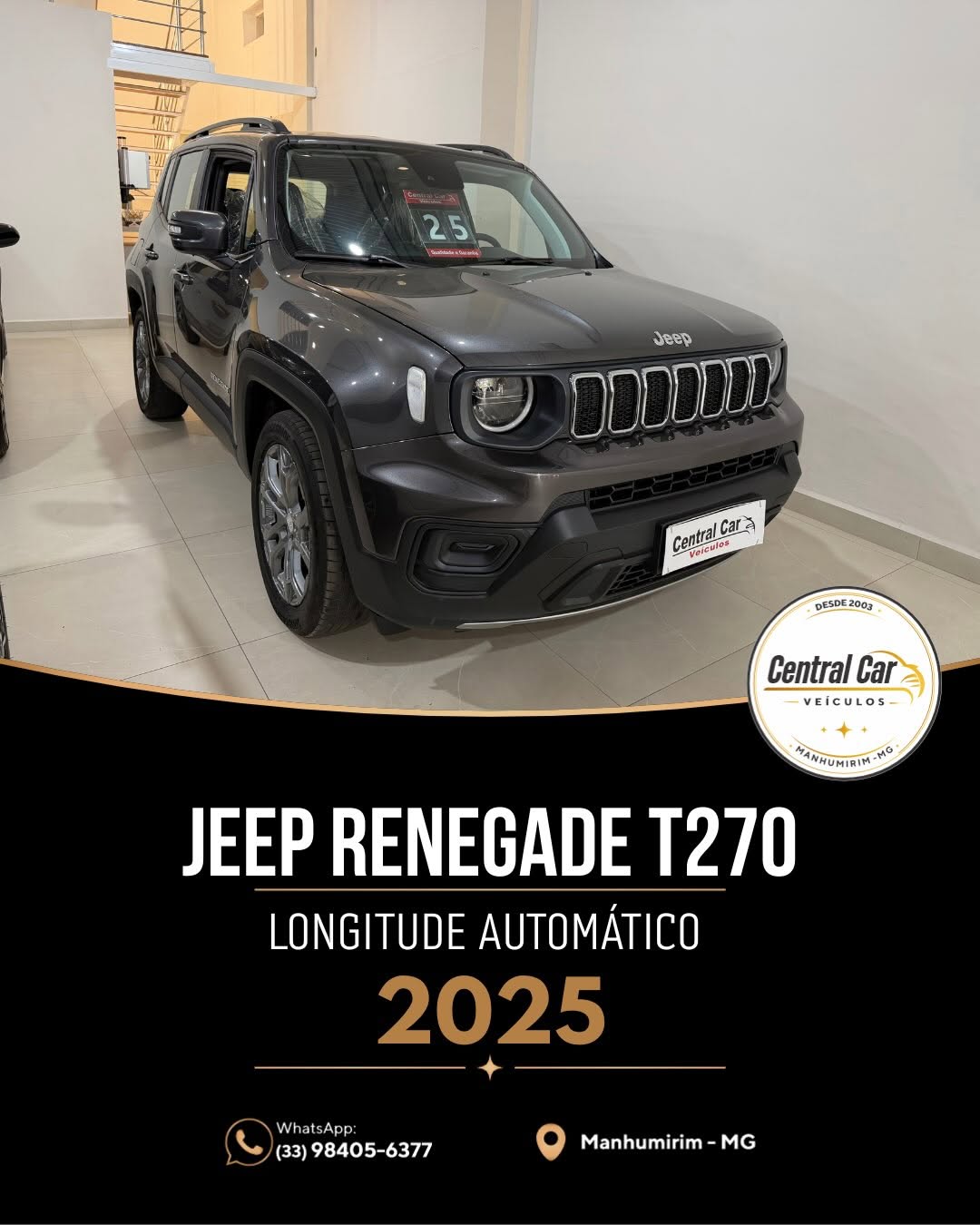 JEEP RENEGADE LONGITUDE T250 AUT 2025