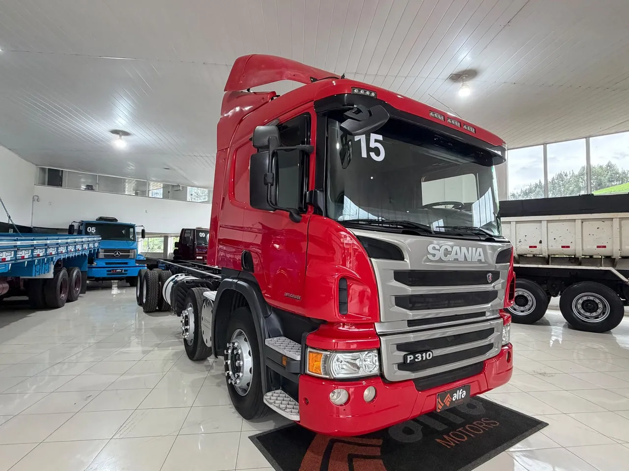 SCANIA P-310 2015 8X2 CHASSIS 2015